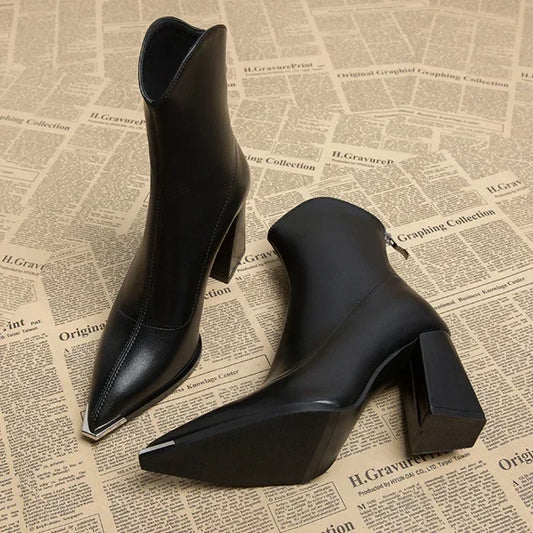 Orthopedic Leather Shoes - Oslo Lotus