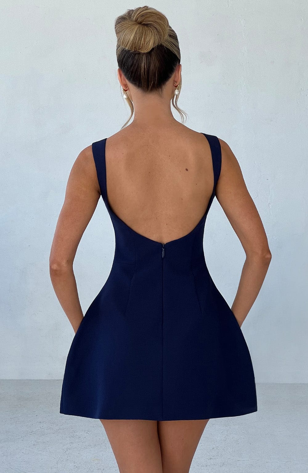 Vestido Mini Alana - Marino