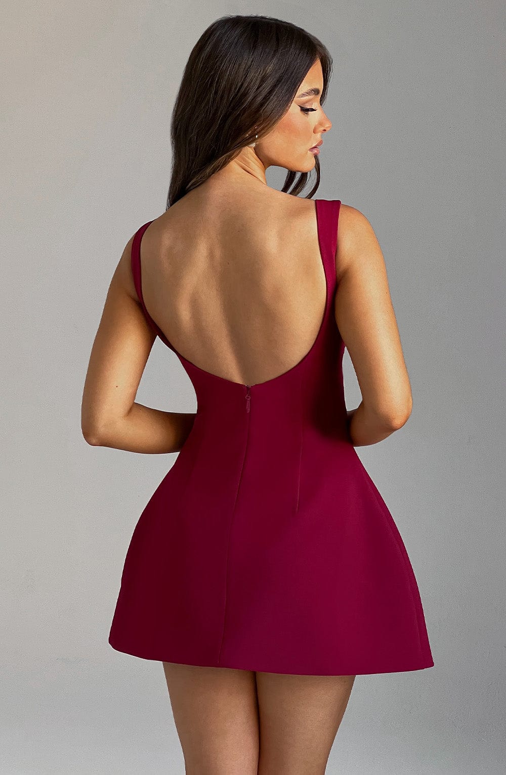 Vestido Mini Alana - Vino