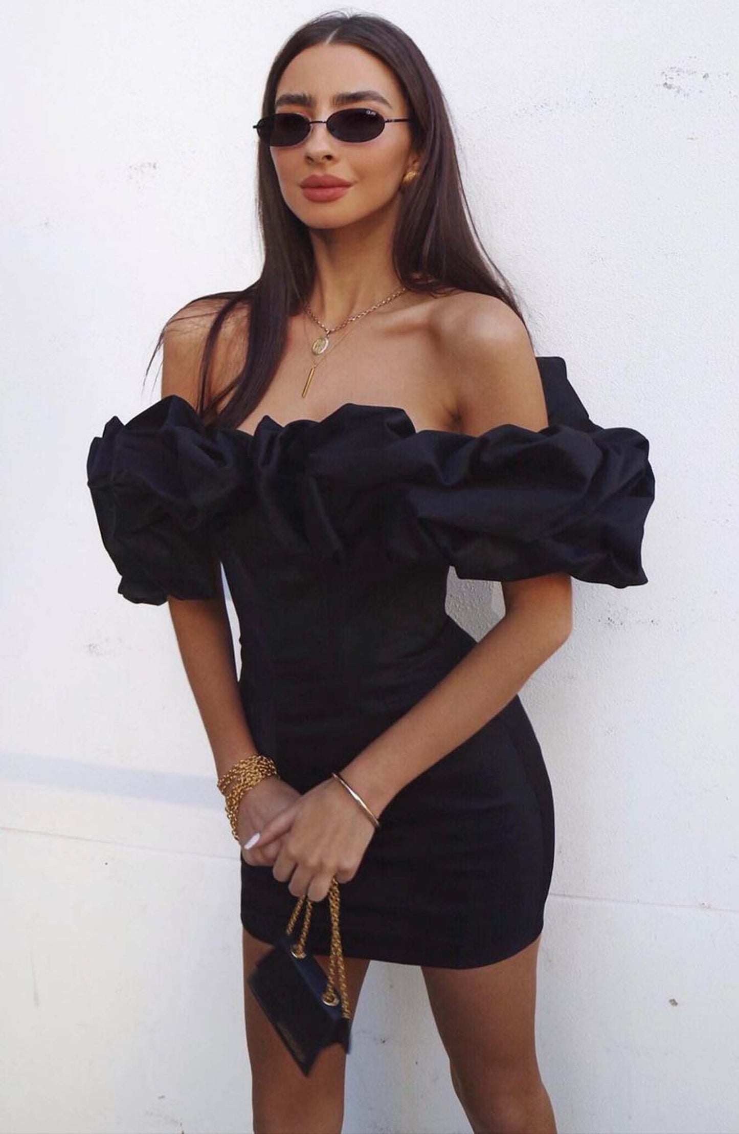 Vestido Mini Allie - Negro