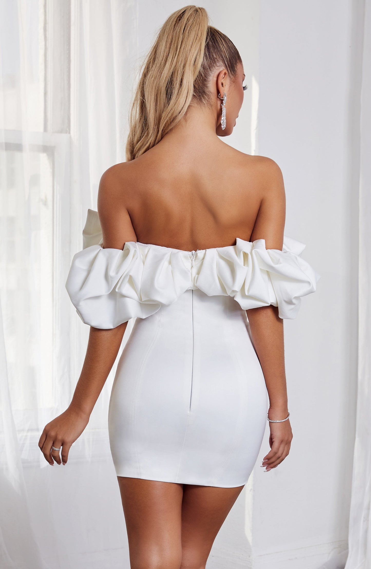 Vestido Mini Allie - Blanco