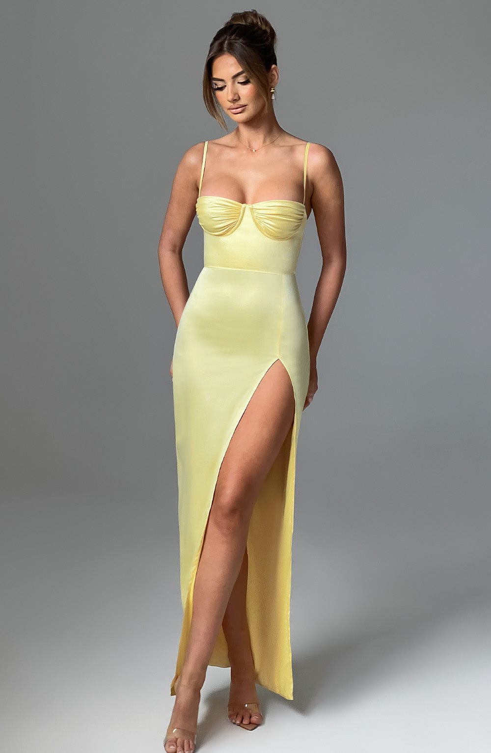 Vestido Maxi Alora - Limón