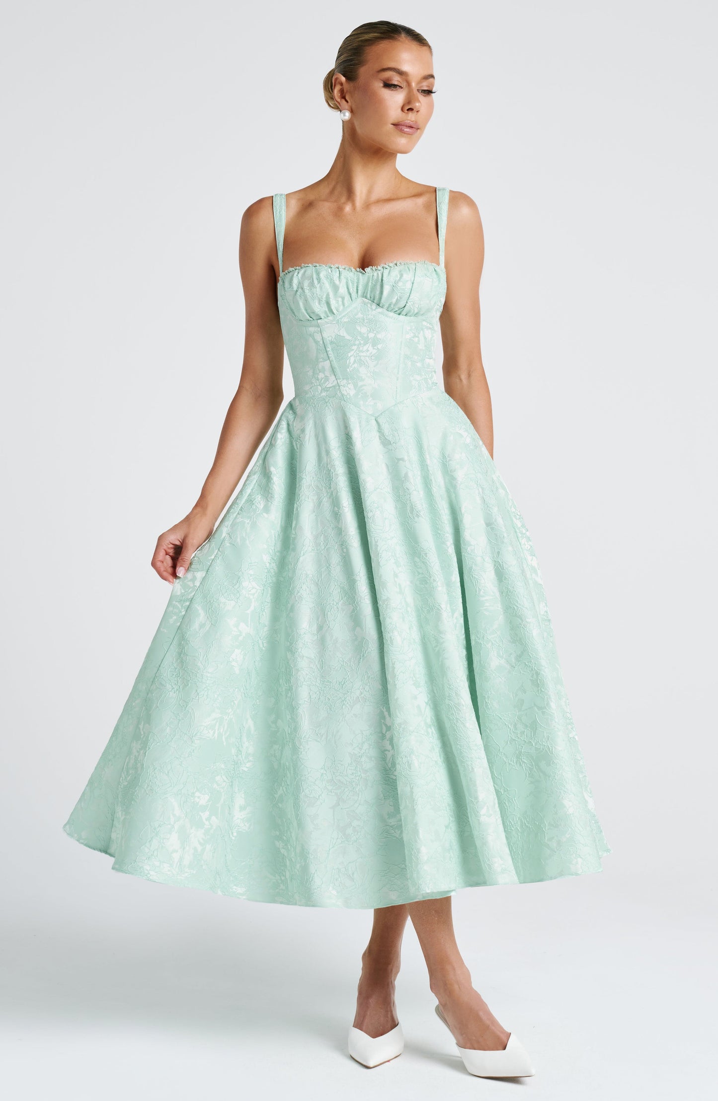 Vestido Midi Amity - Menta