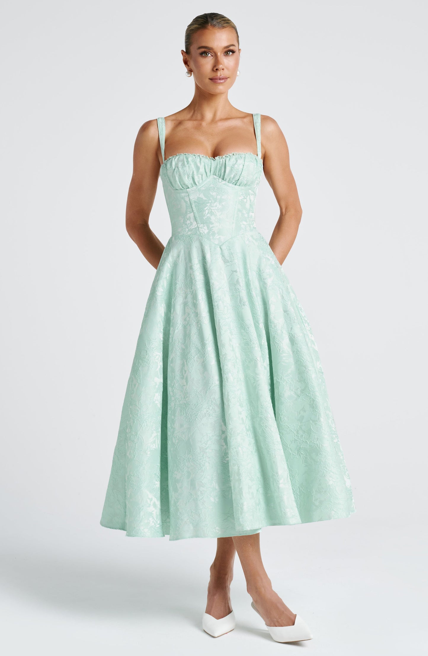 Vestido Midi Amity - Menta