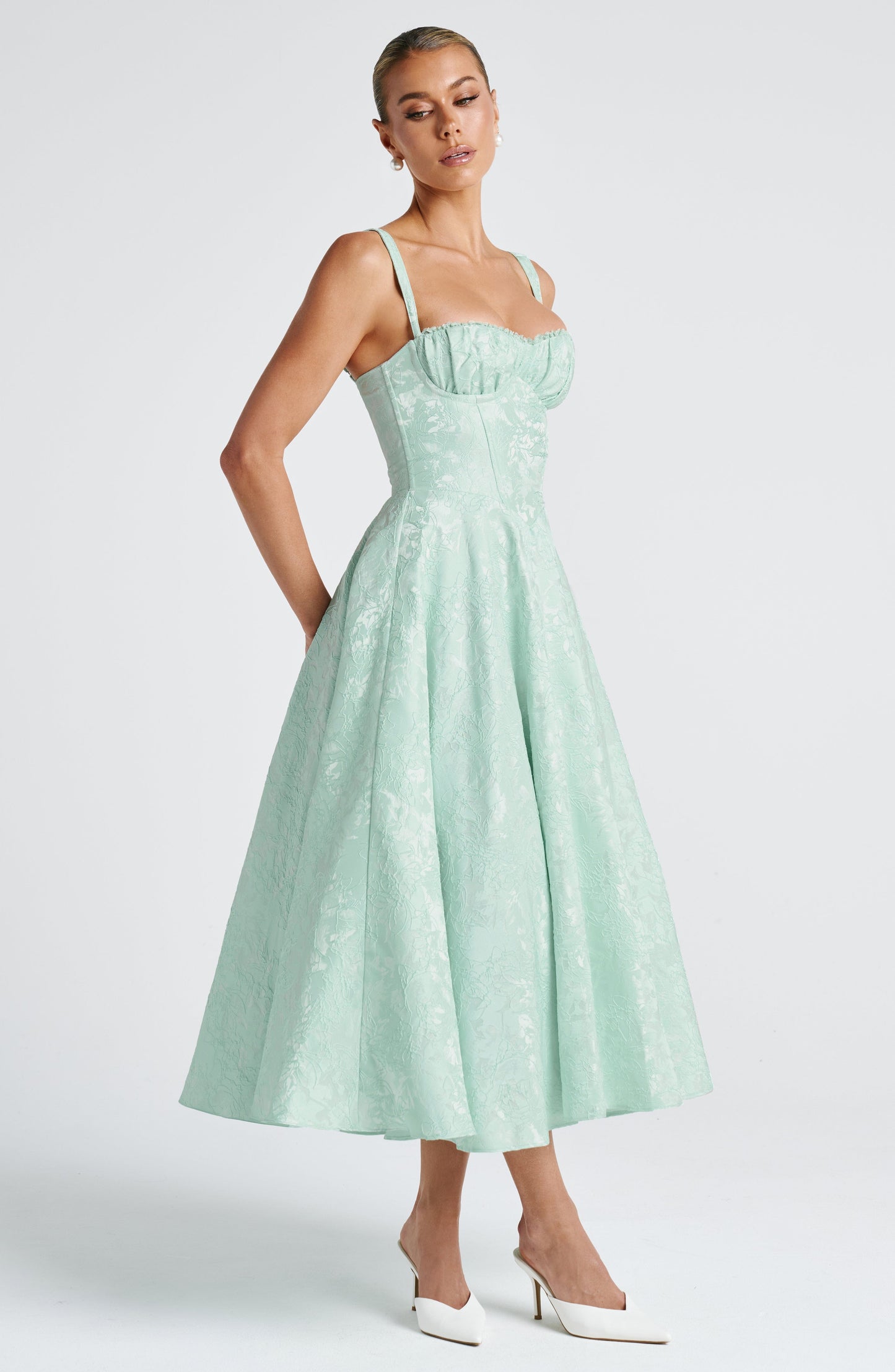 Vestido Midi Amity - Menta