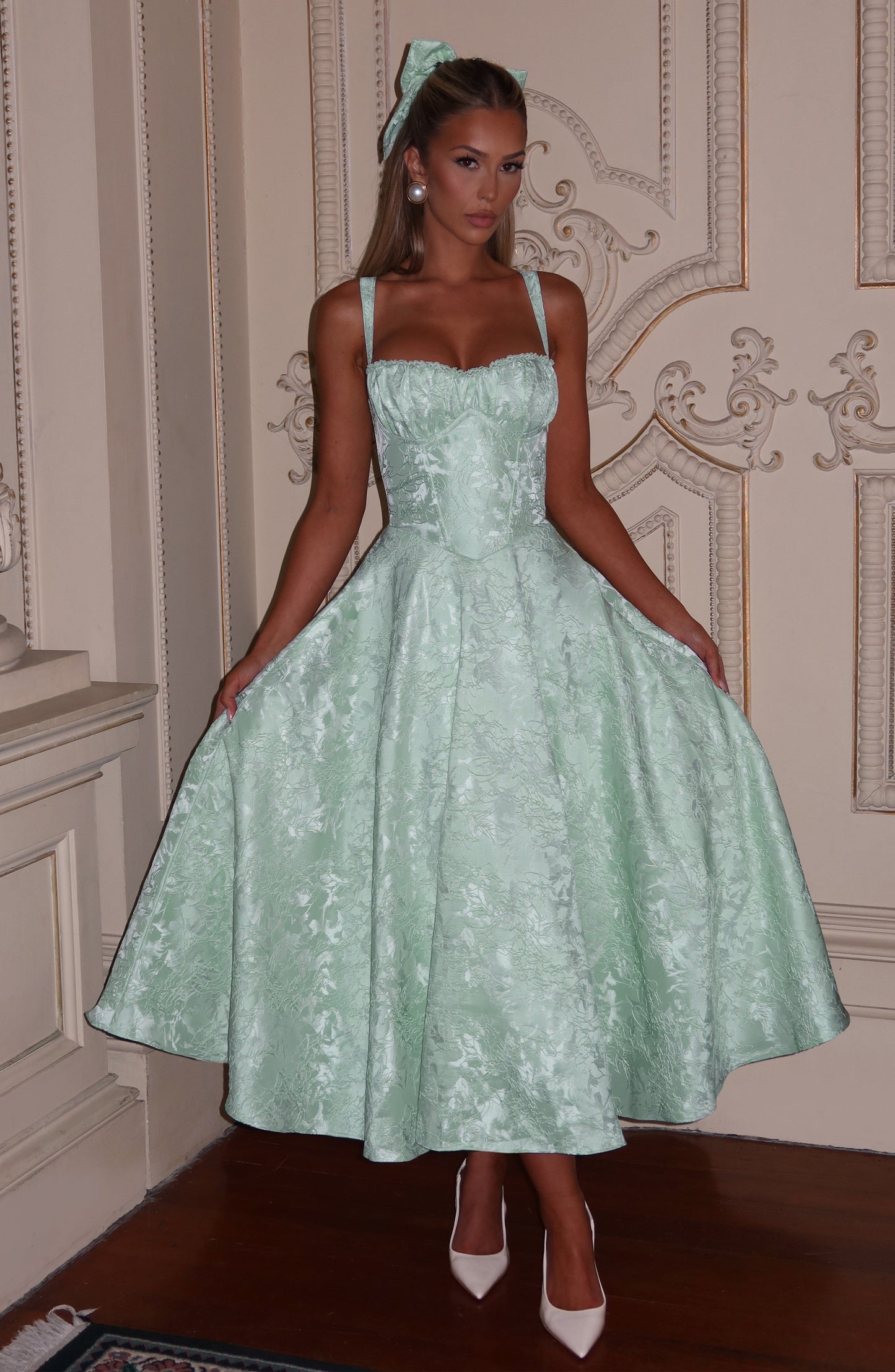 Vestido Midi Amity - Menta