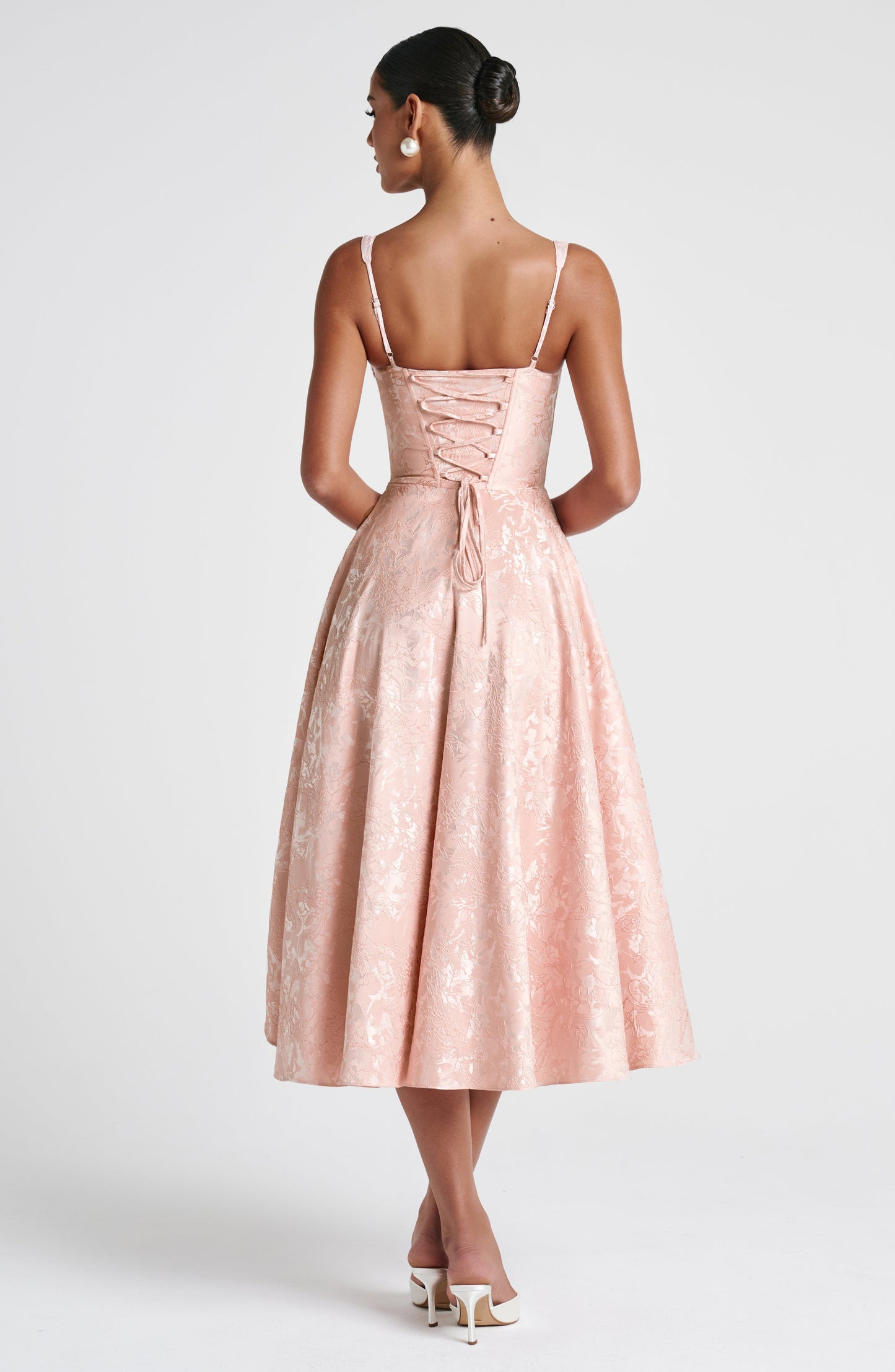Vestido Midi Amity - Durazno Suave