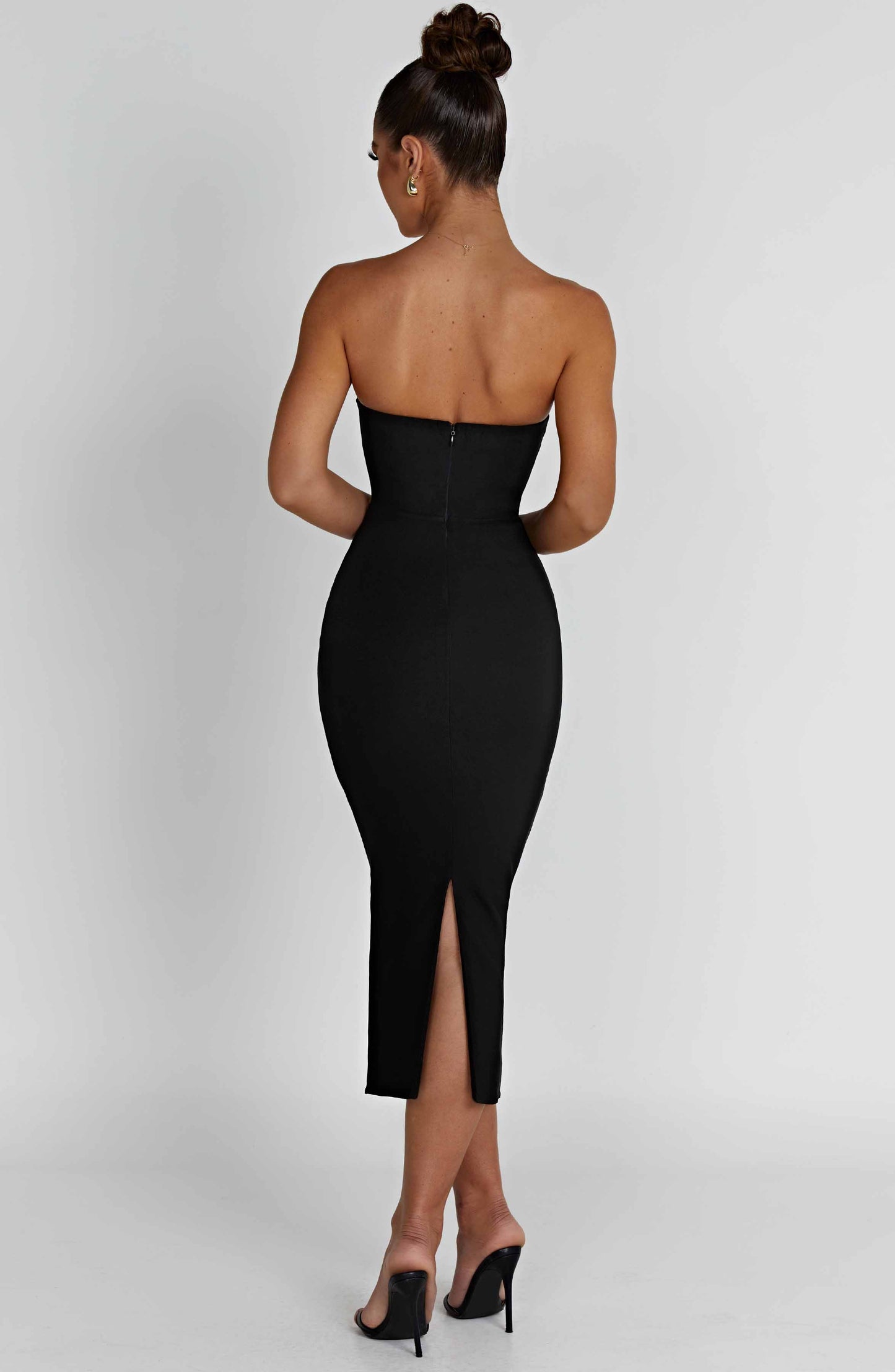 Vestido Midi Amore - Negro
