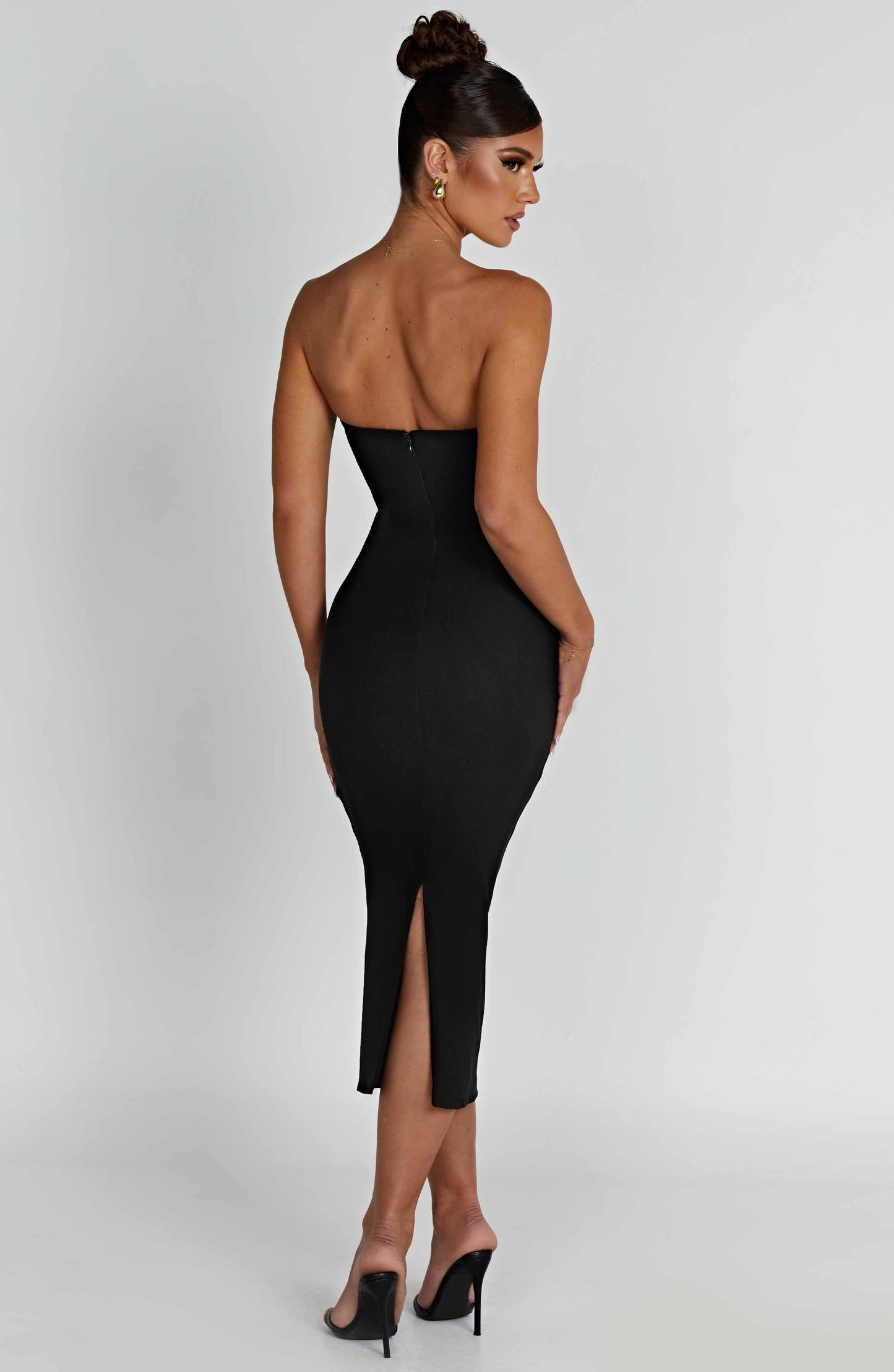 Vestido Midi Amore - Negro