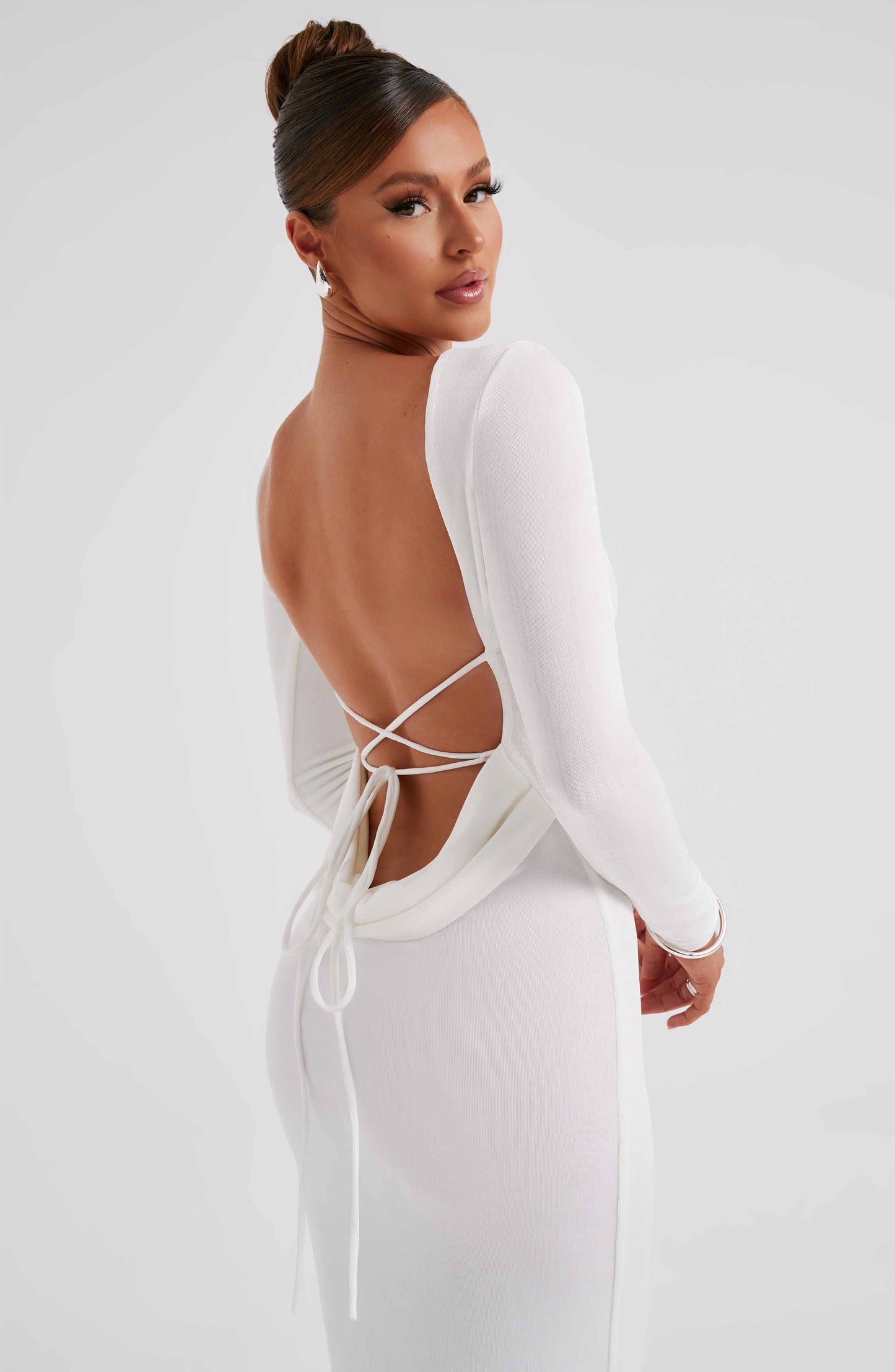 Vestido Maxi Anastassia - Marfil