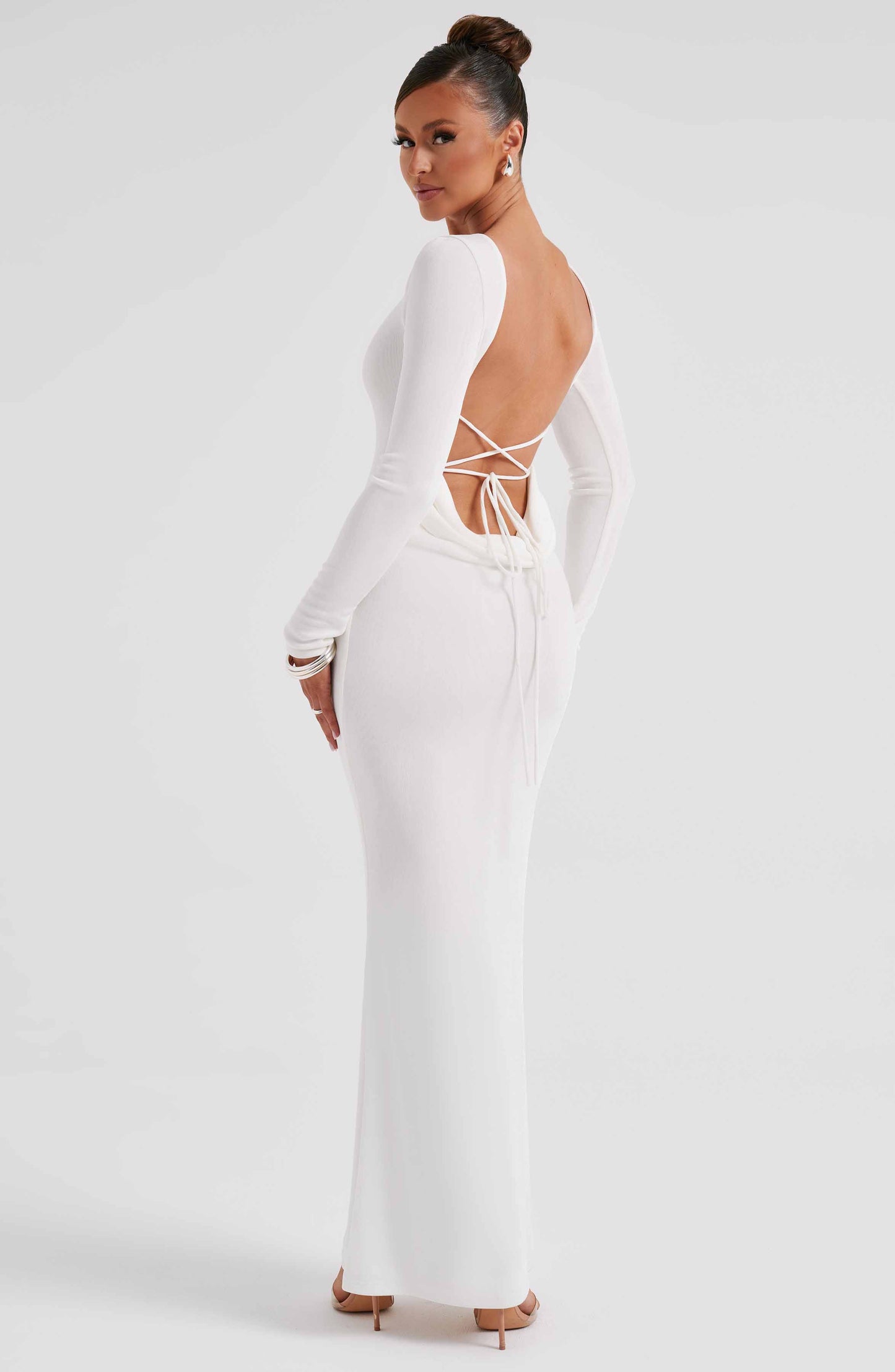 Vestido Maxi Anastassia - Marfil