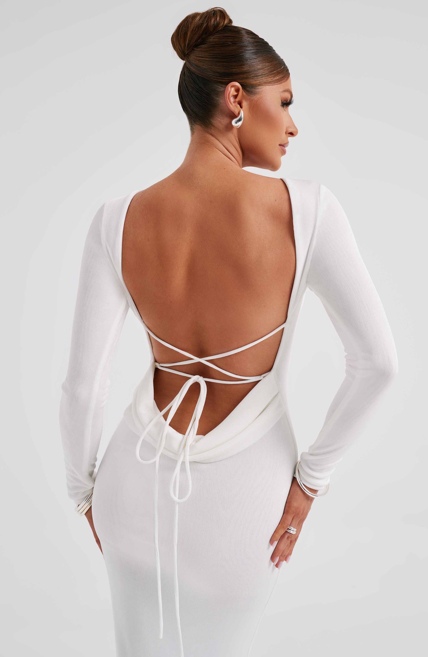 Vestido Maxi Anastassia - Marfil