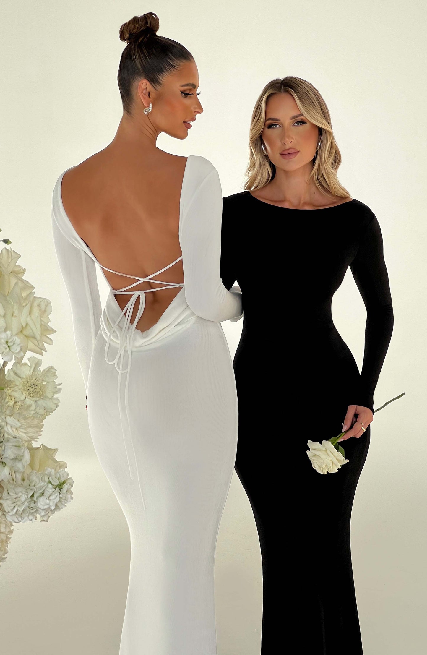 Vestido Maxi Anastassia - Marfil