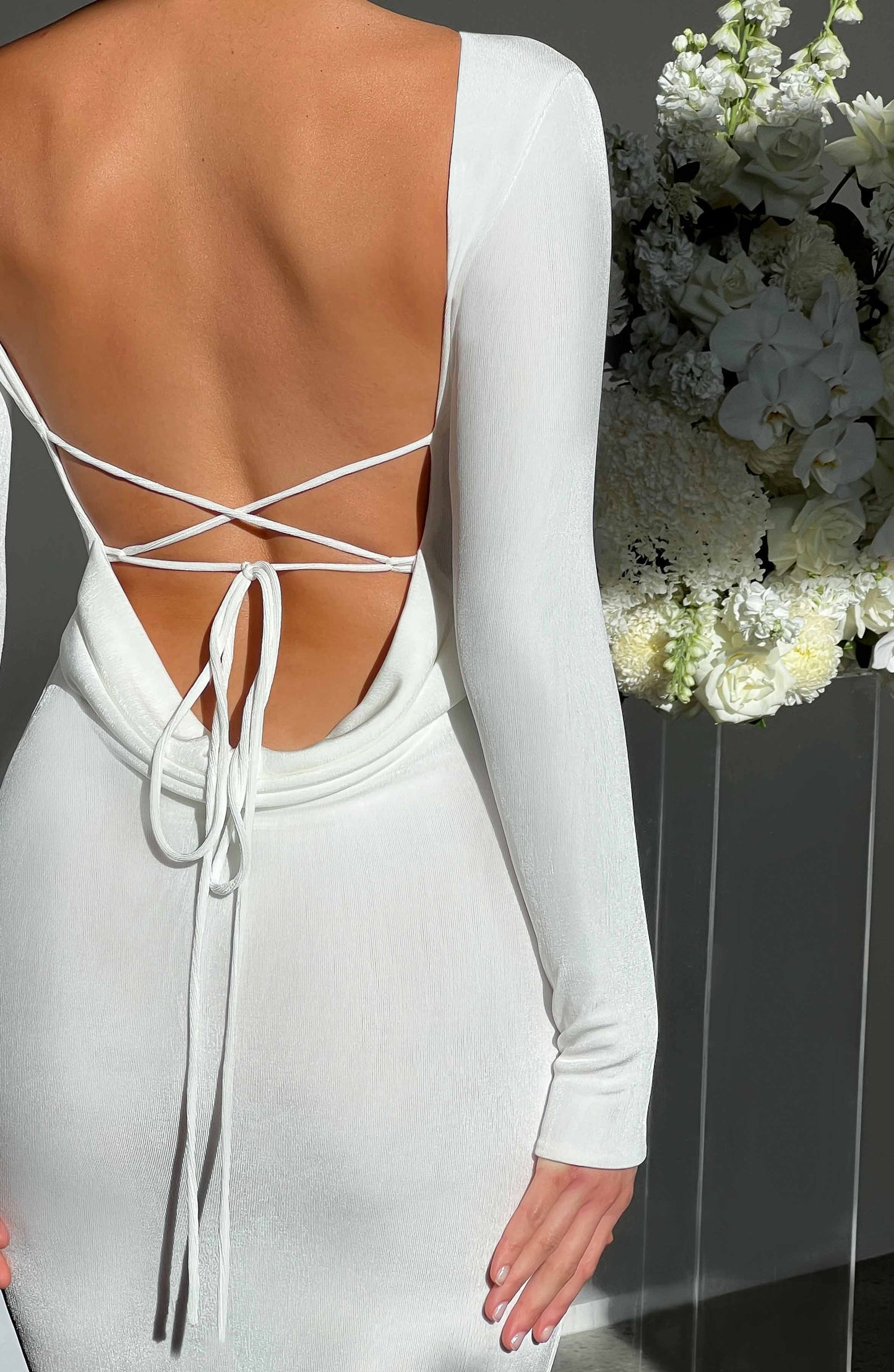 Vestido Maxi Anastassia - Marfil