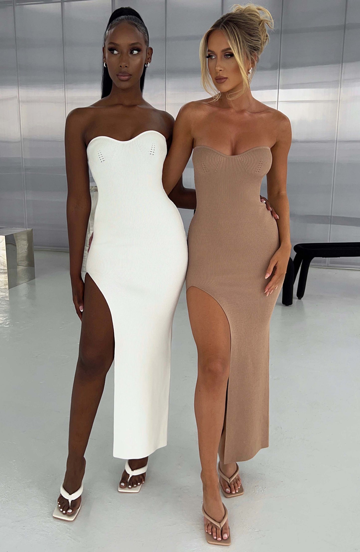 Vestido Maxi Angela - Mocha