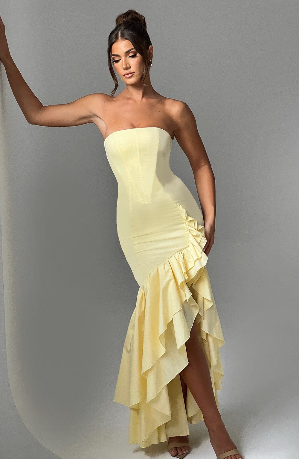 Vestido Maxi Angelina - Limón