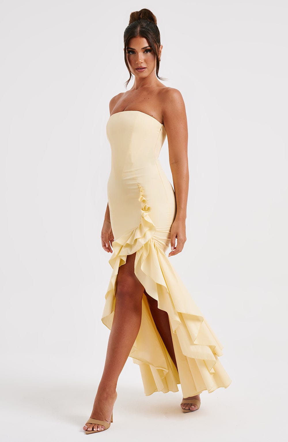 Vestido Maxi Angelina - Limón