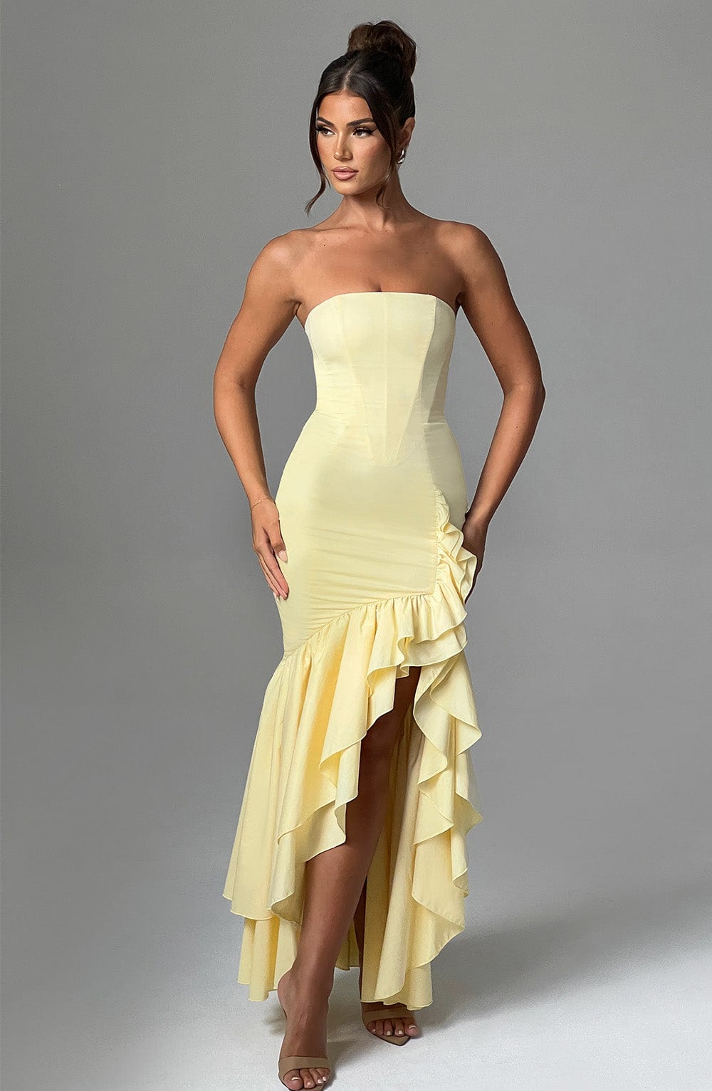 Vestido Maxi Angelina - Limón