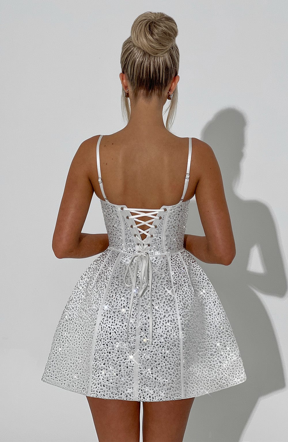 Vestido Mini Angelique - Marfil