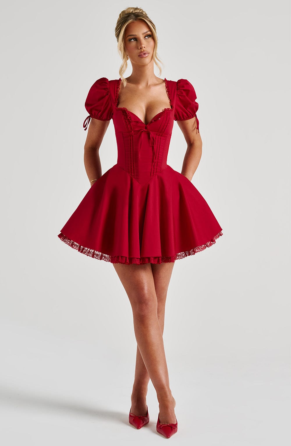 Vestido Mini Annie - Rojo