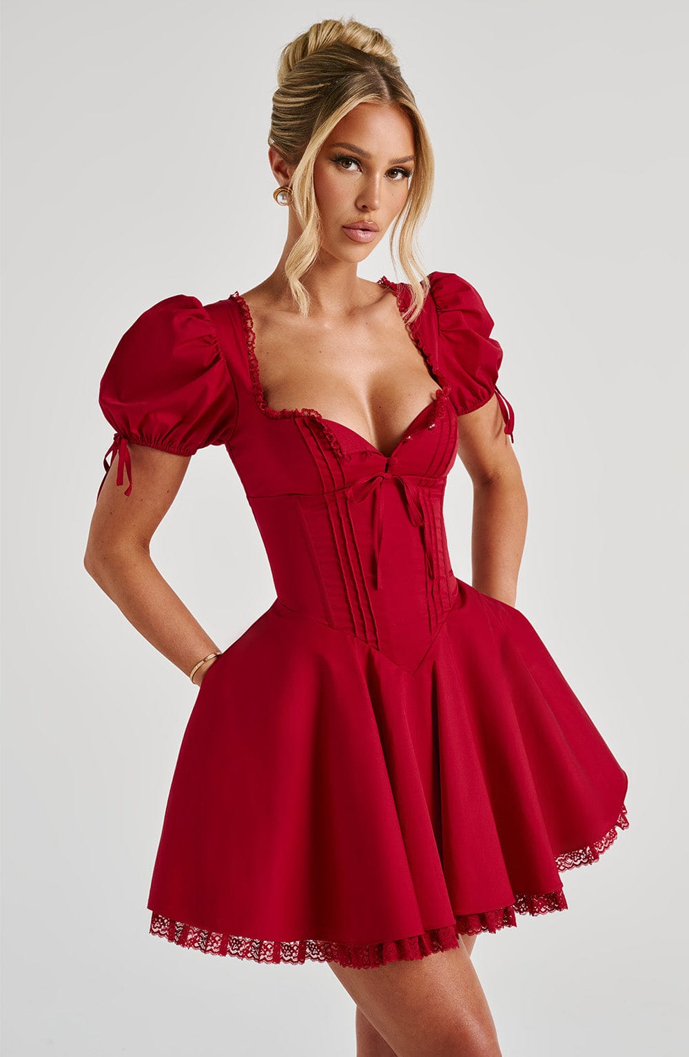 Vestido Mini Annie - Rojo
