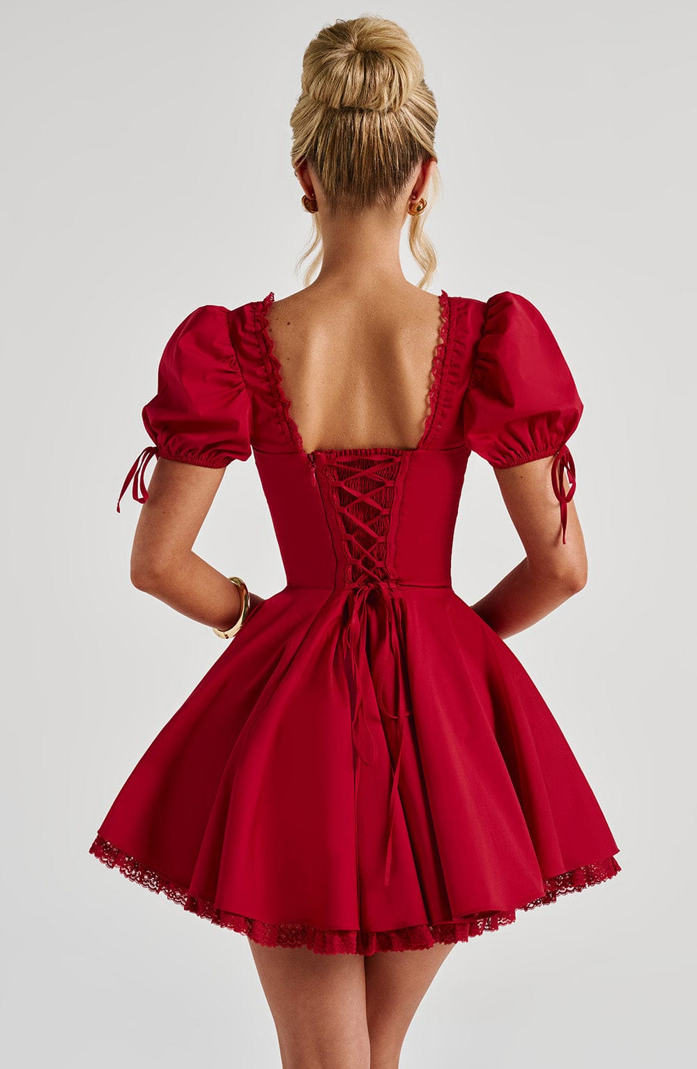 Vestido Mini Annie - Rojo