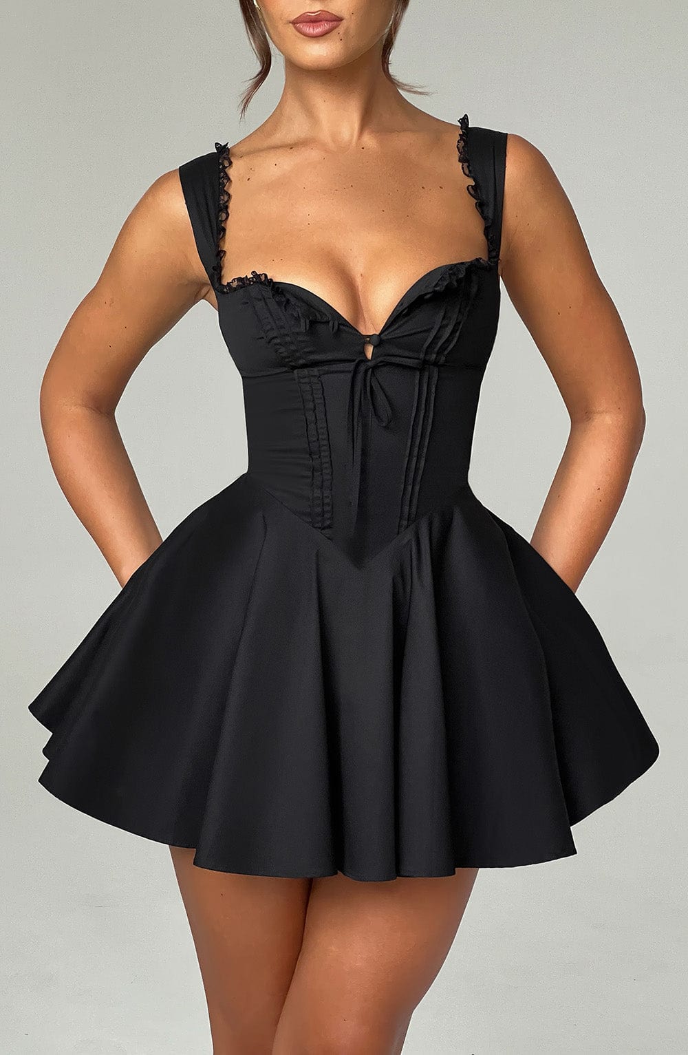 Vestido Mini Antonella - Negro