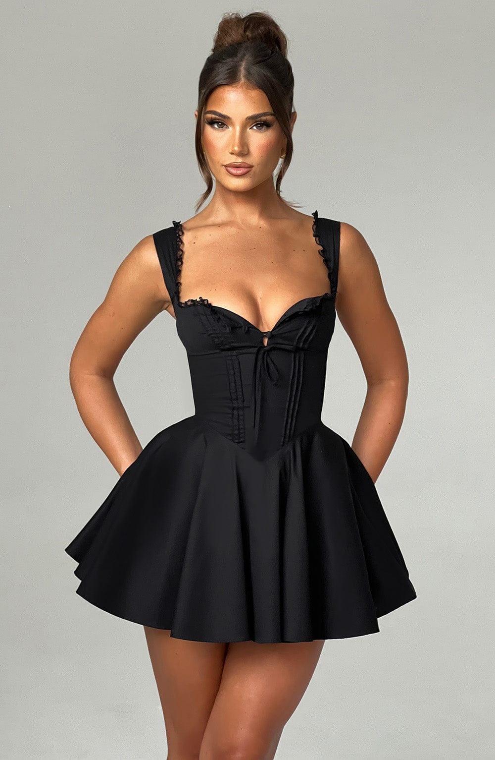 Vestido Mini Antonella - Negro