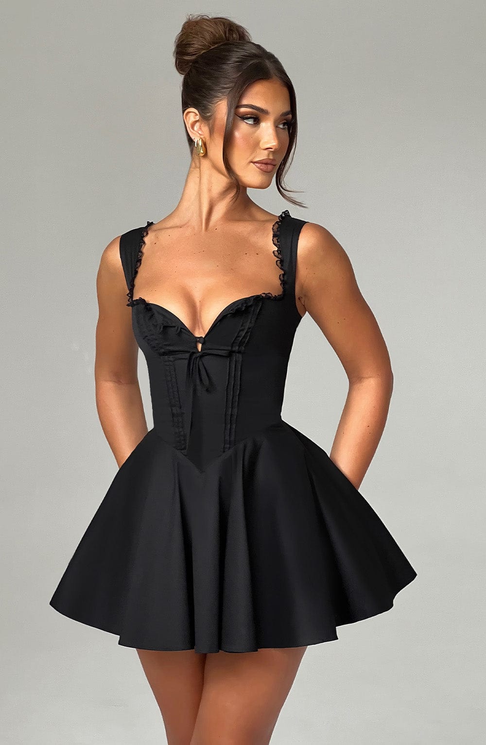 Vestido Mini Antonella - Negro