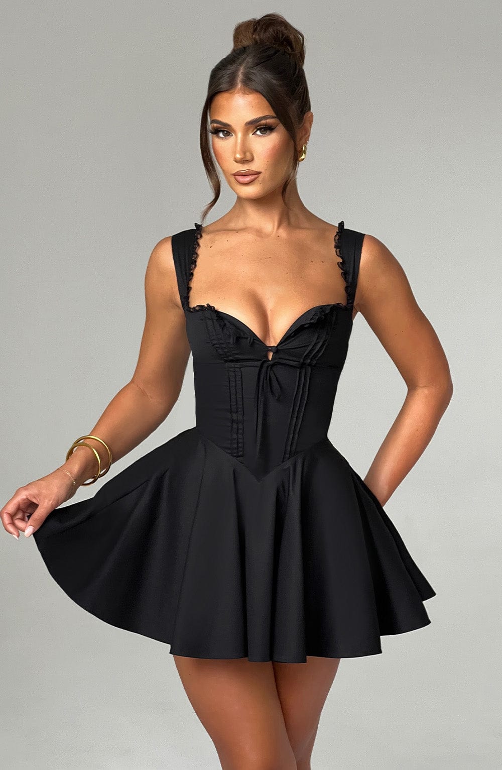 Vestido Mini Antonella - Negro