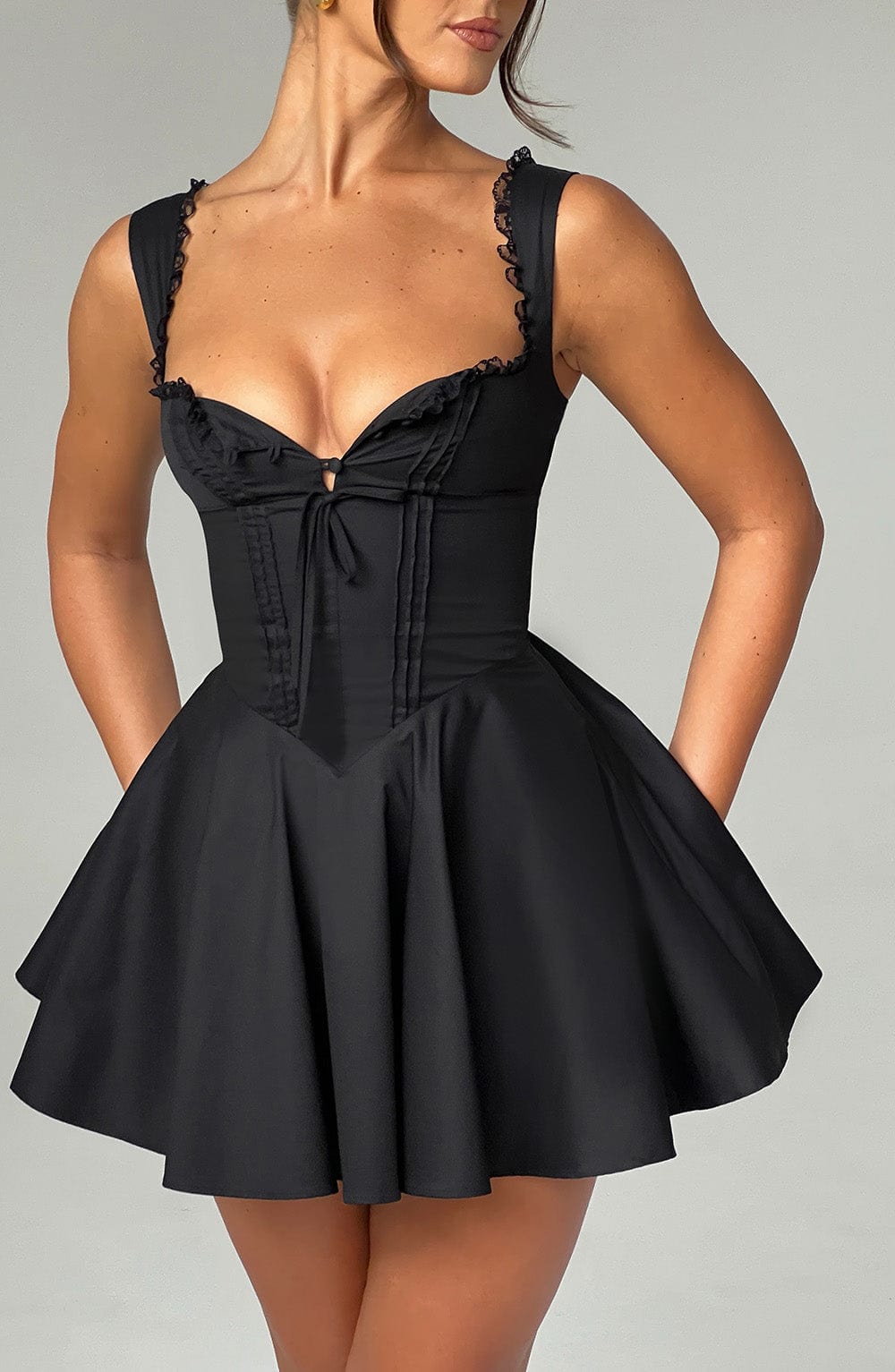 Vestido Mini Antonella - Negro