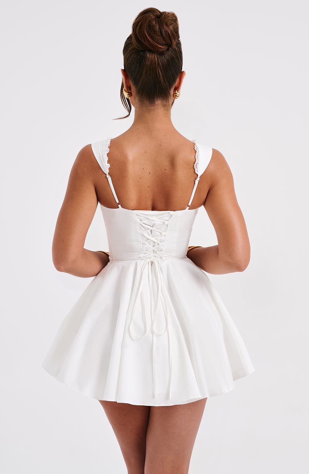 Vestido Mini Antonella - Marfil