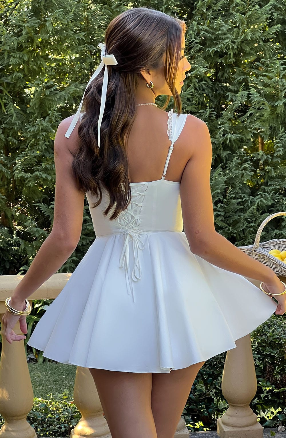 Vestido Mini Antonella - Marfil