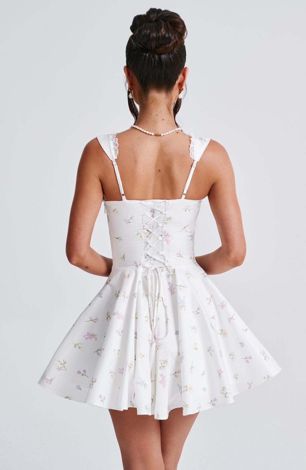 Vestido Mini Antonella - Estampado Floral Multi