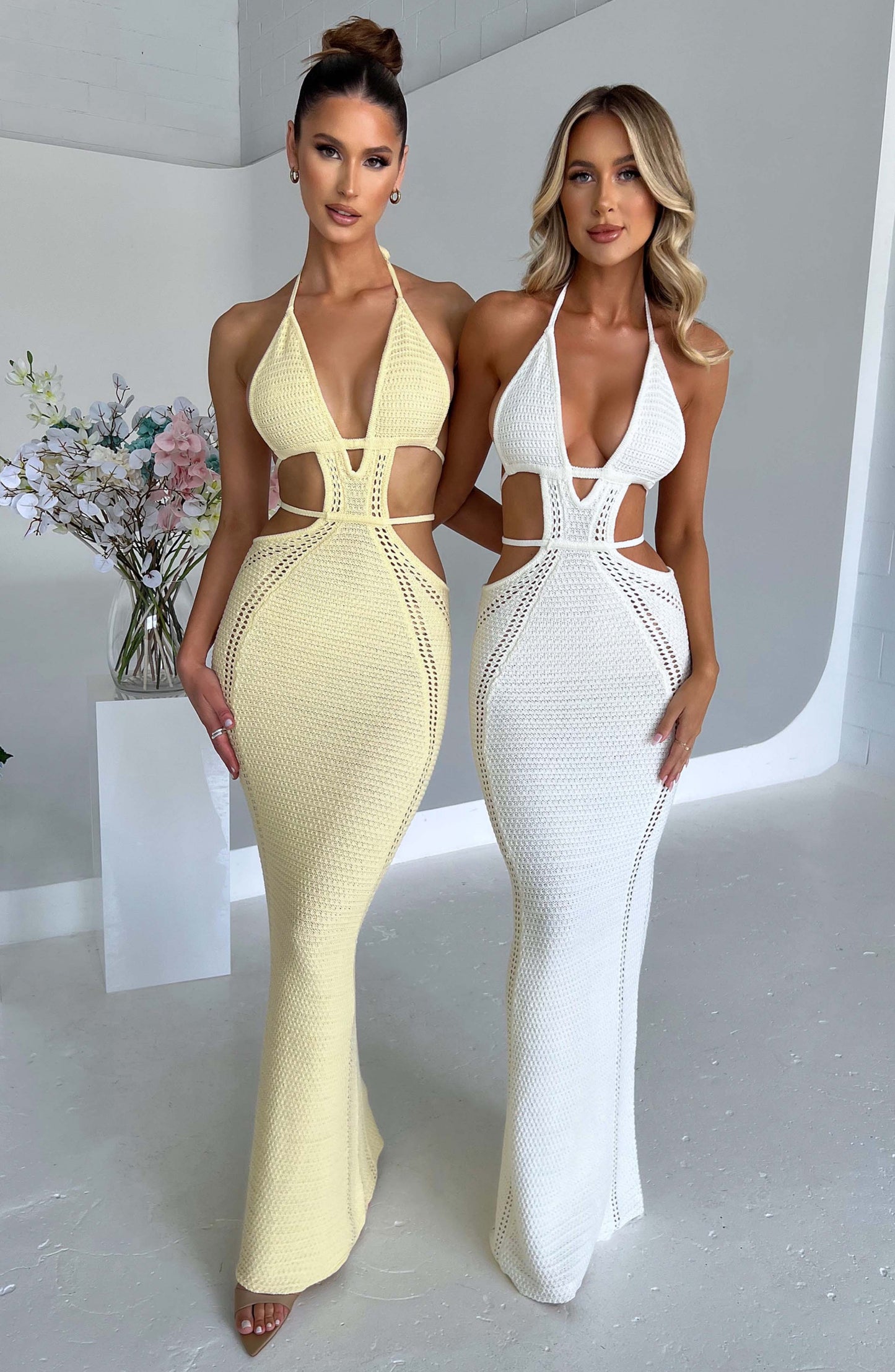 Vestido Maxi Arabella - Limón