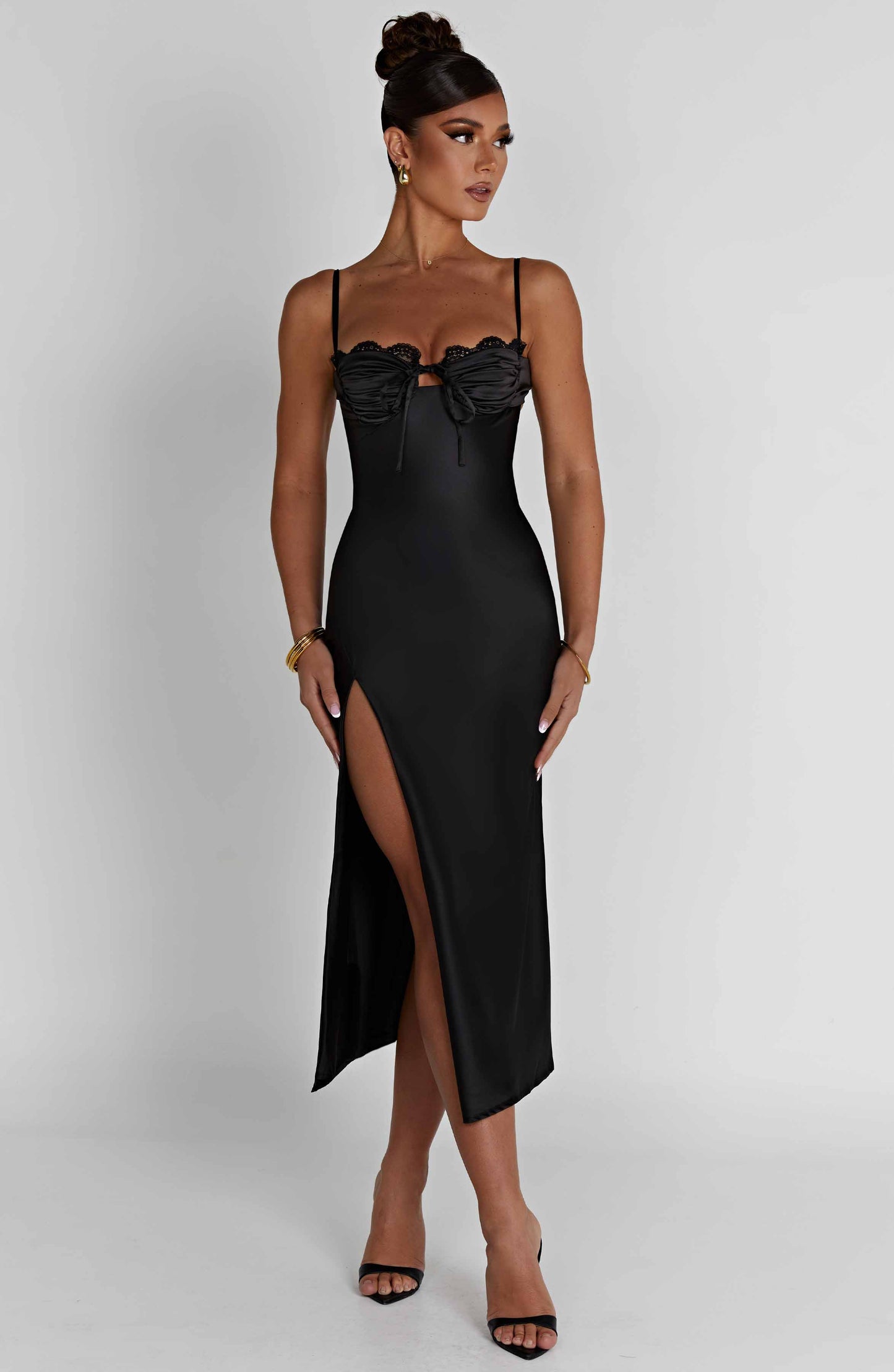 Vestido Midi Ardelle - Negro