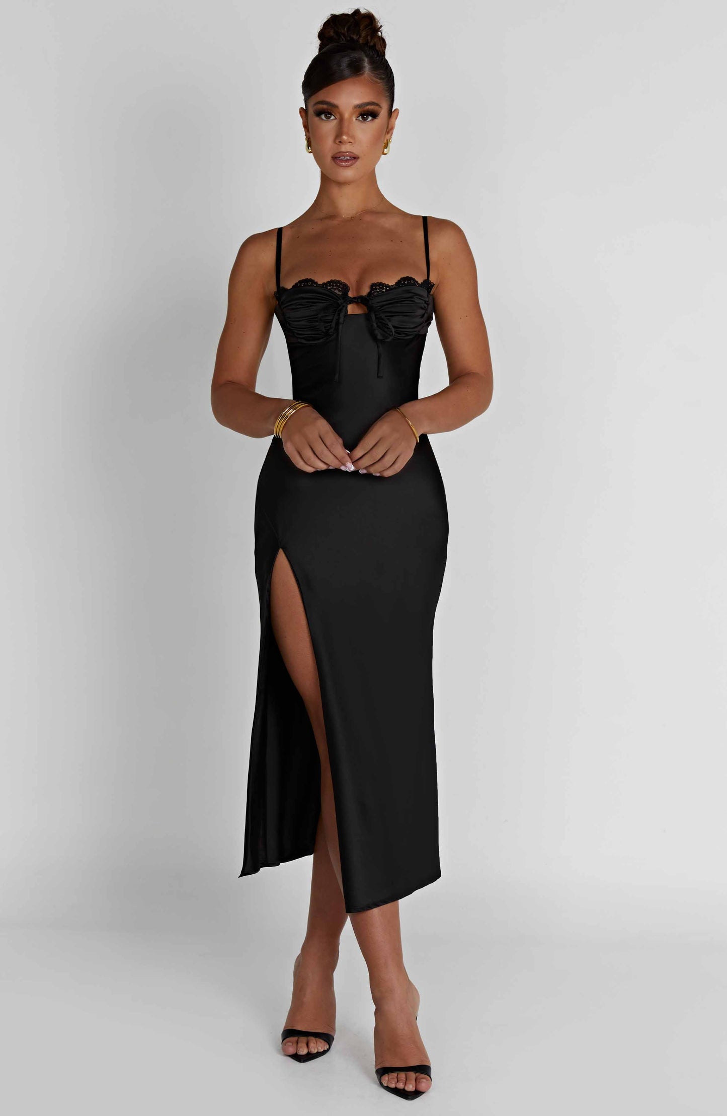 Vestido Midi Ardelle - Negro