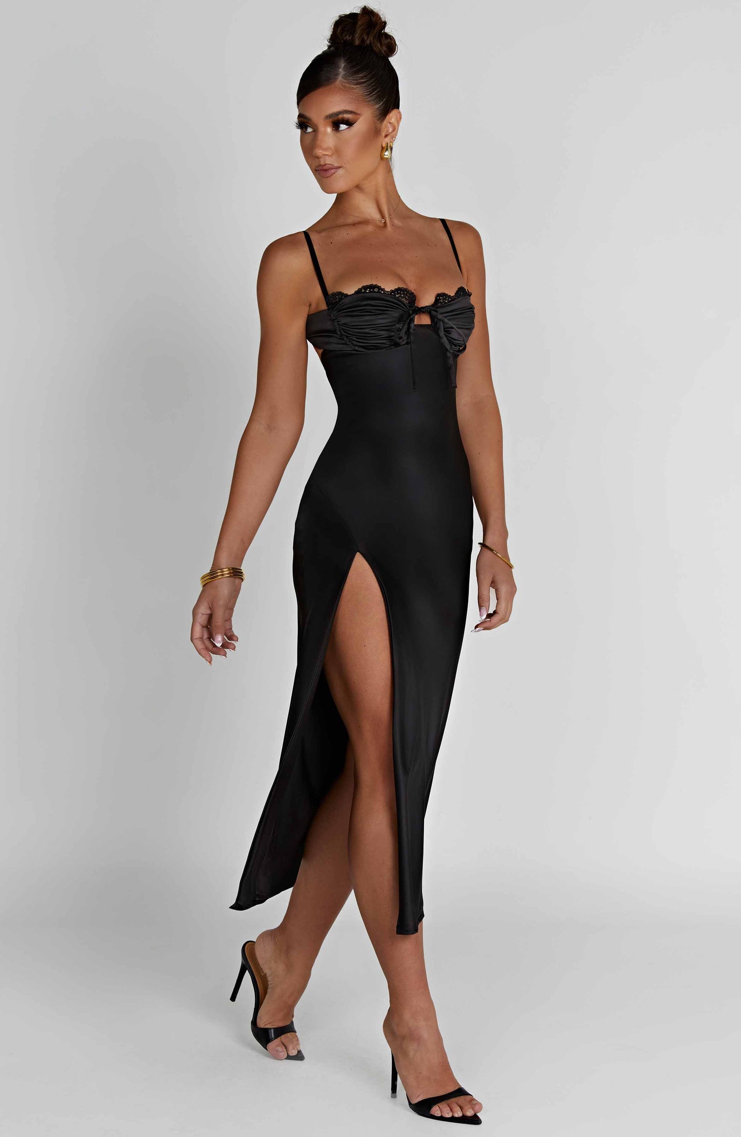 Vestido Midi Ardelle - Negro
