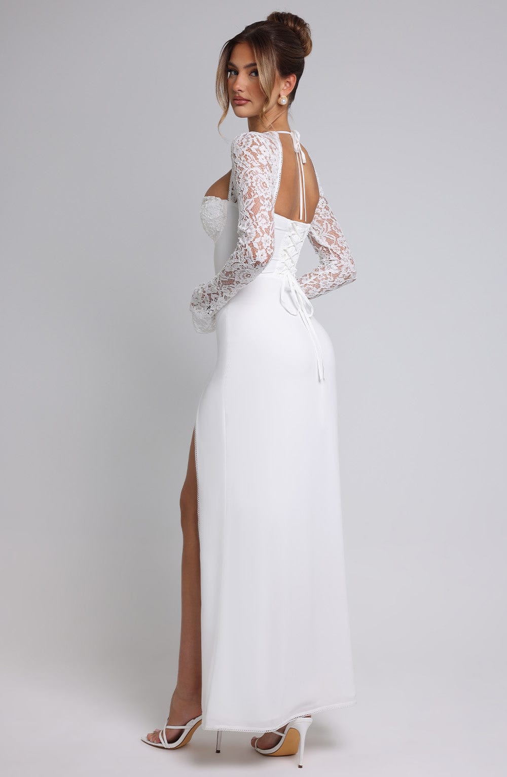 Vestido Maxi Aria - Marfil