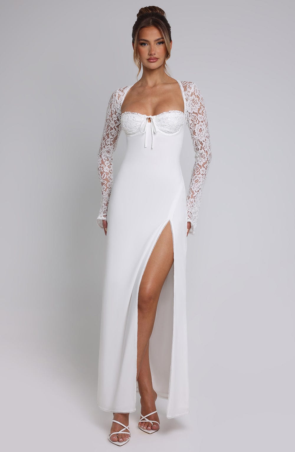 Vestido Maxi Aria - Marfil
