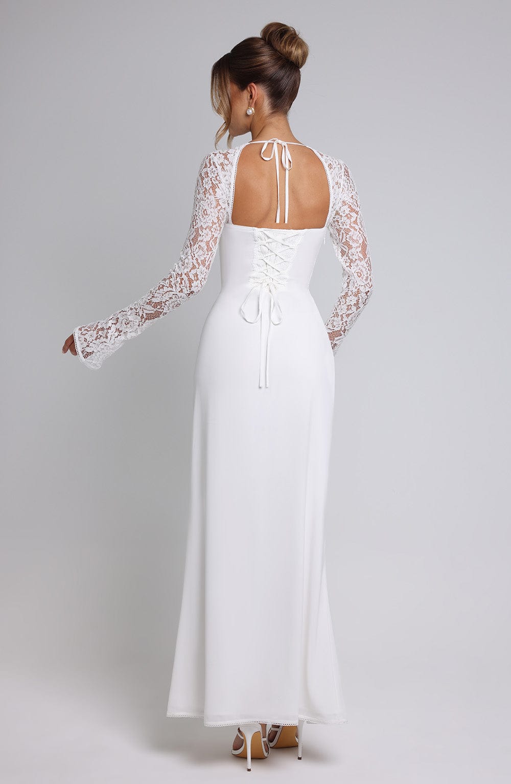 Vestido Maxi Aria - Marfil