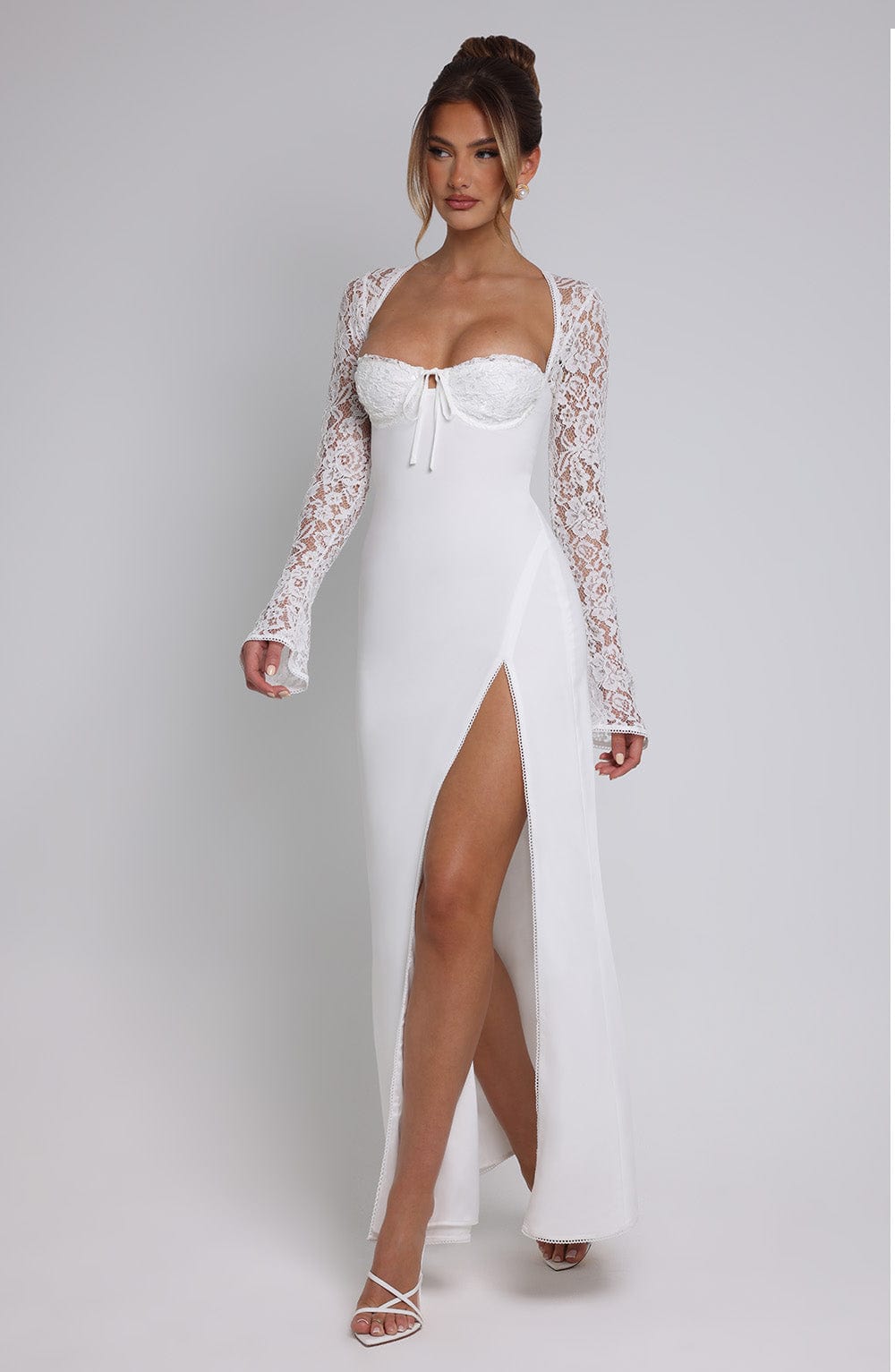 Vestido Maxi Aria - Marfil