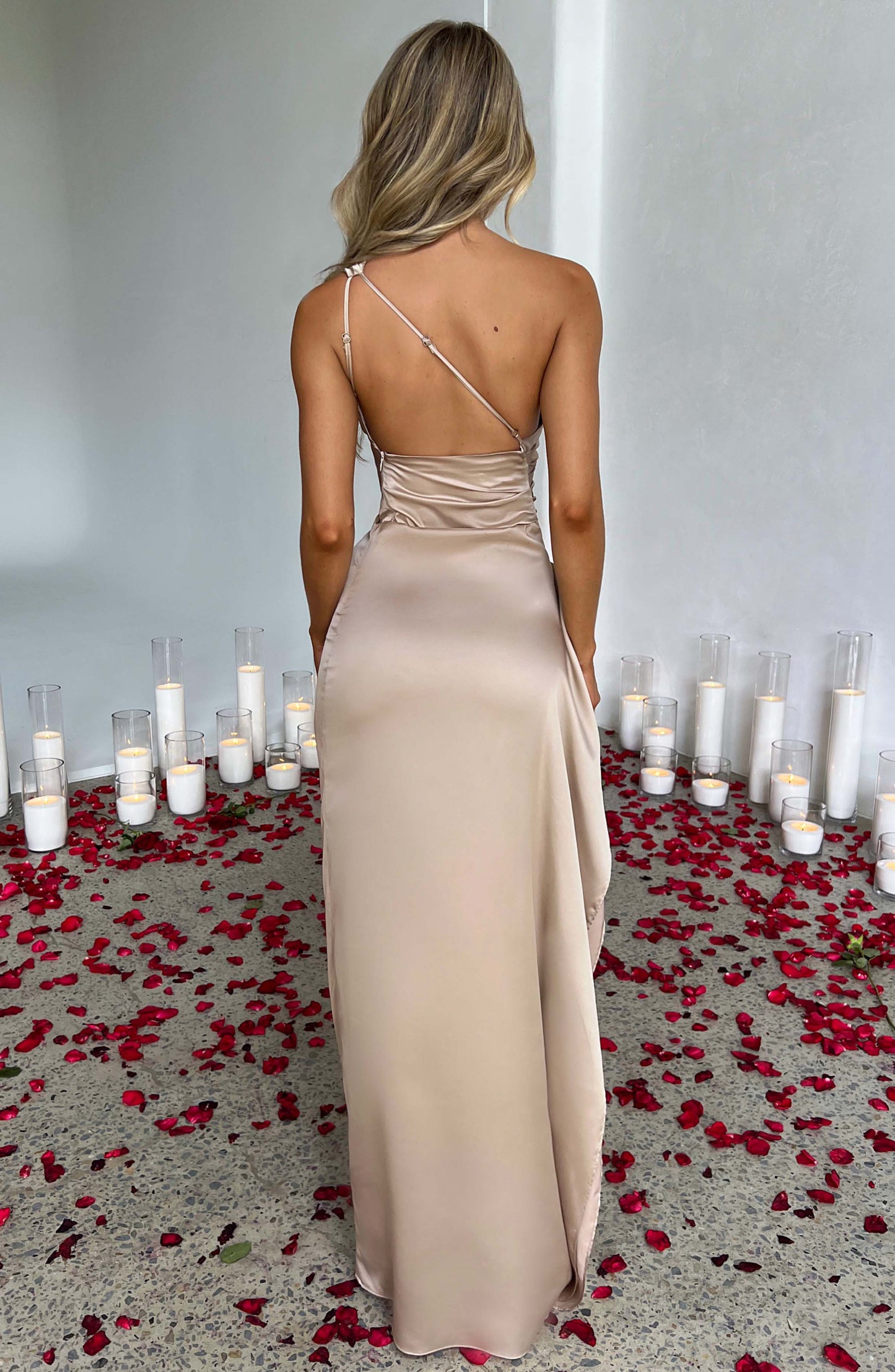 Vestido Maxi Ariel - Champagne
