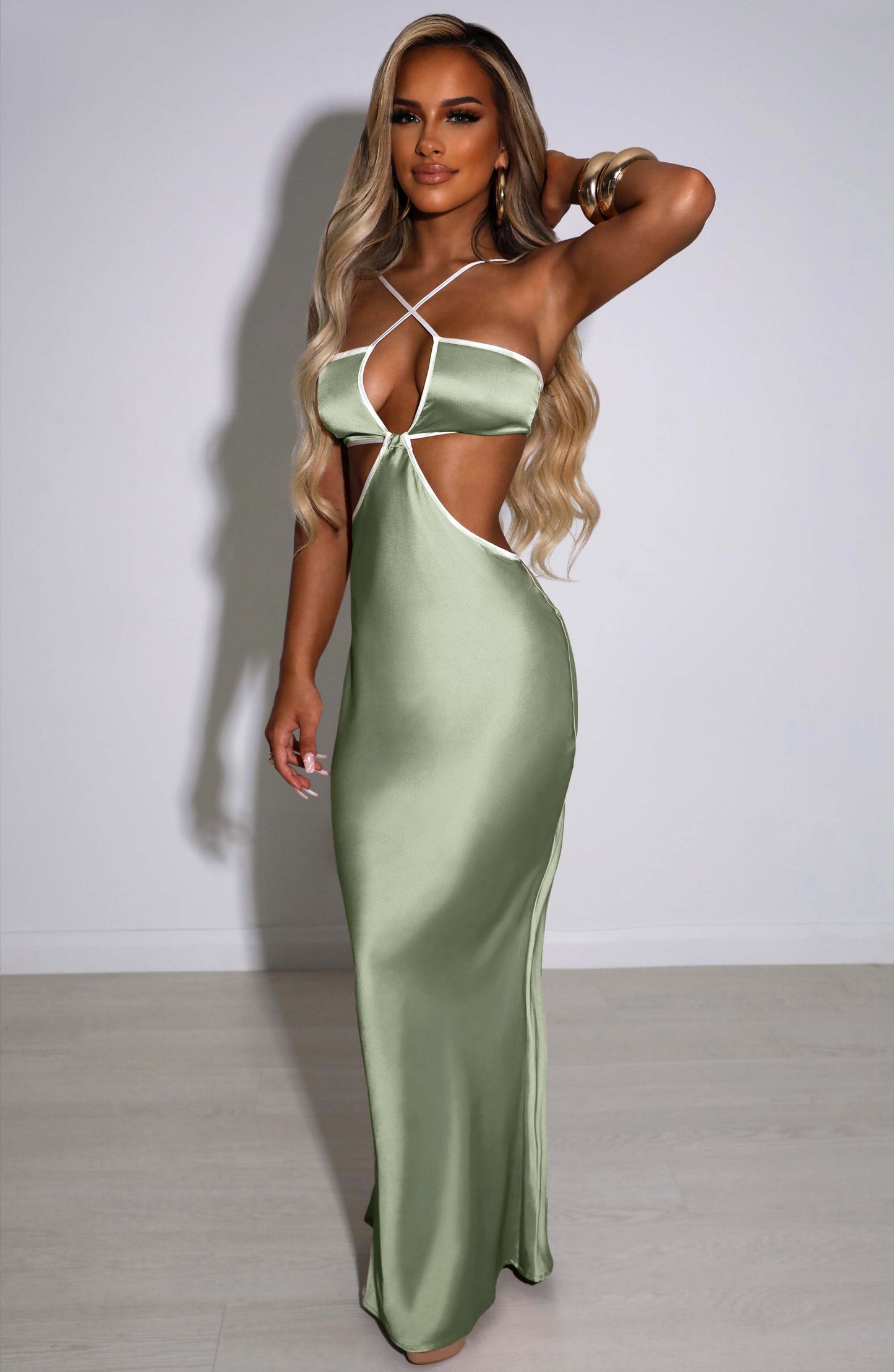Vestido Maxi Arlo - Salvia