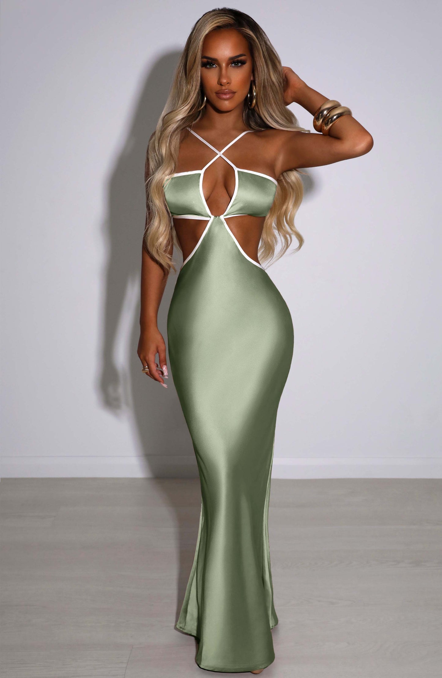 Vestido Maxi Arlo - Salvia