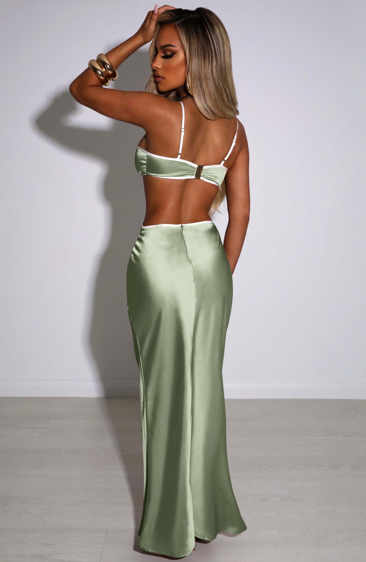 Vestido Maxi Arlo - Salvia