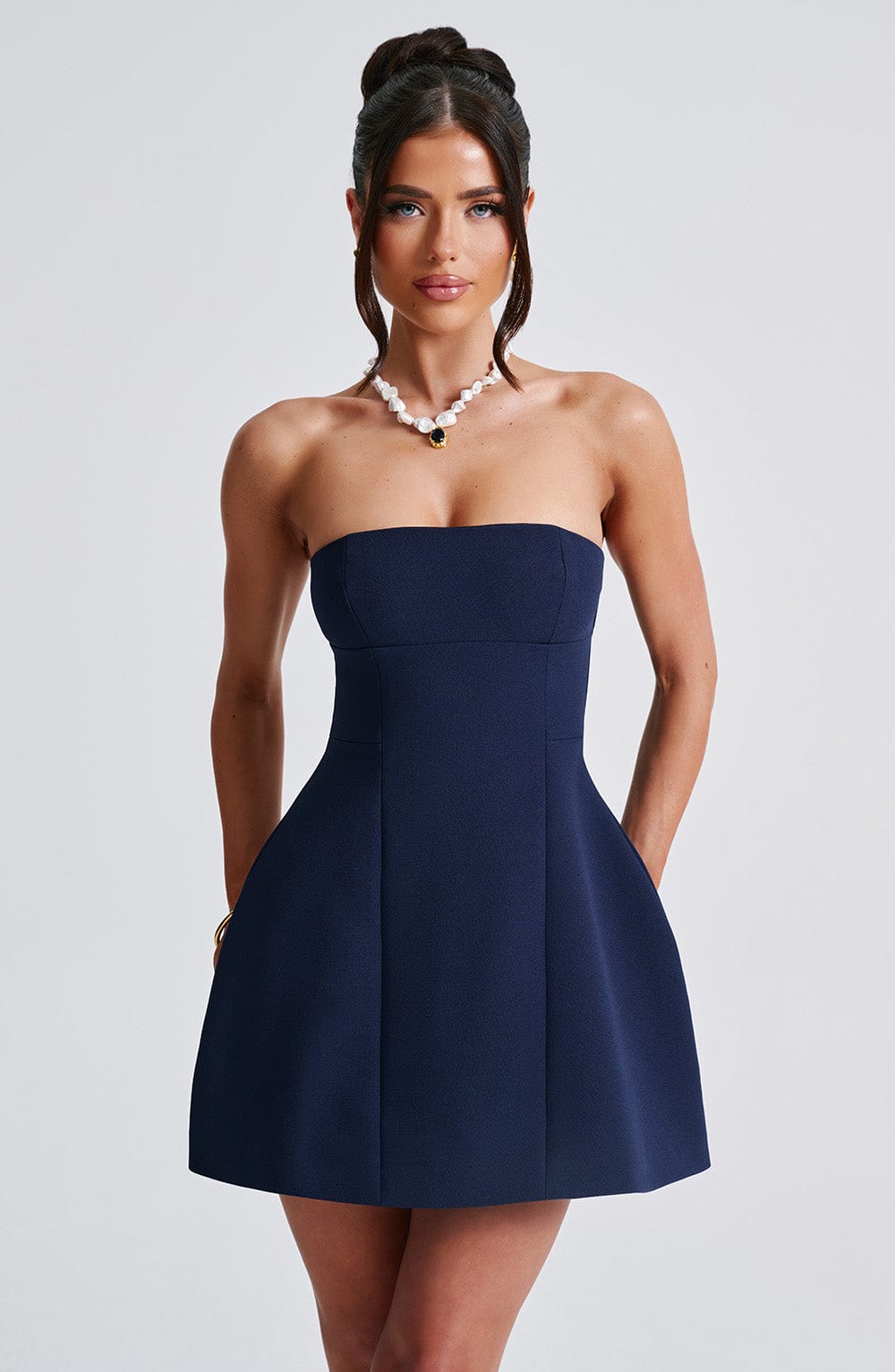 Vestido Mini Asha - Marino