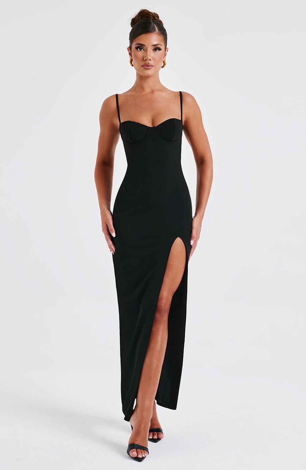 Vestido Maxi Asteria - Negro