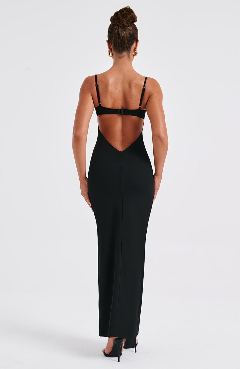 Vestido Maxi Asteria - Negro