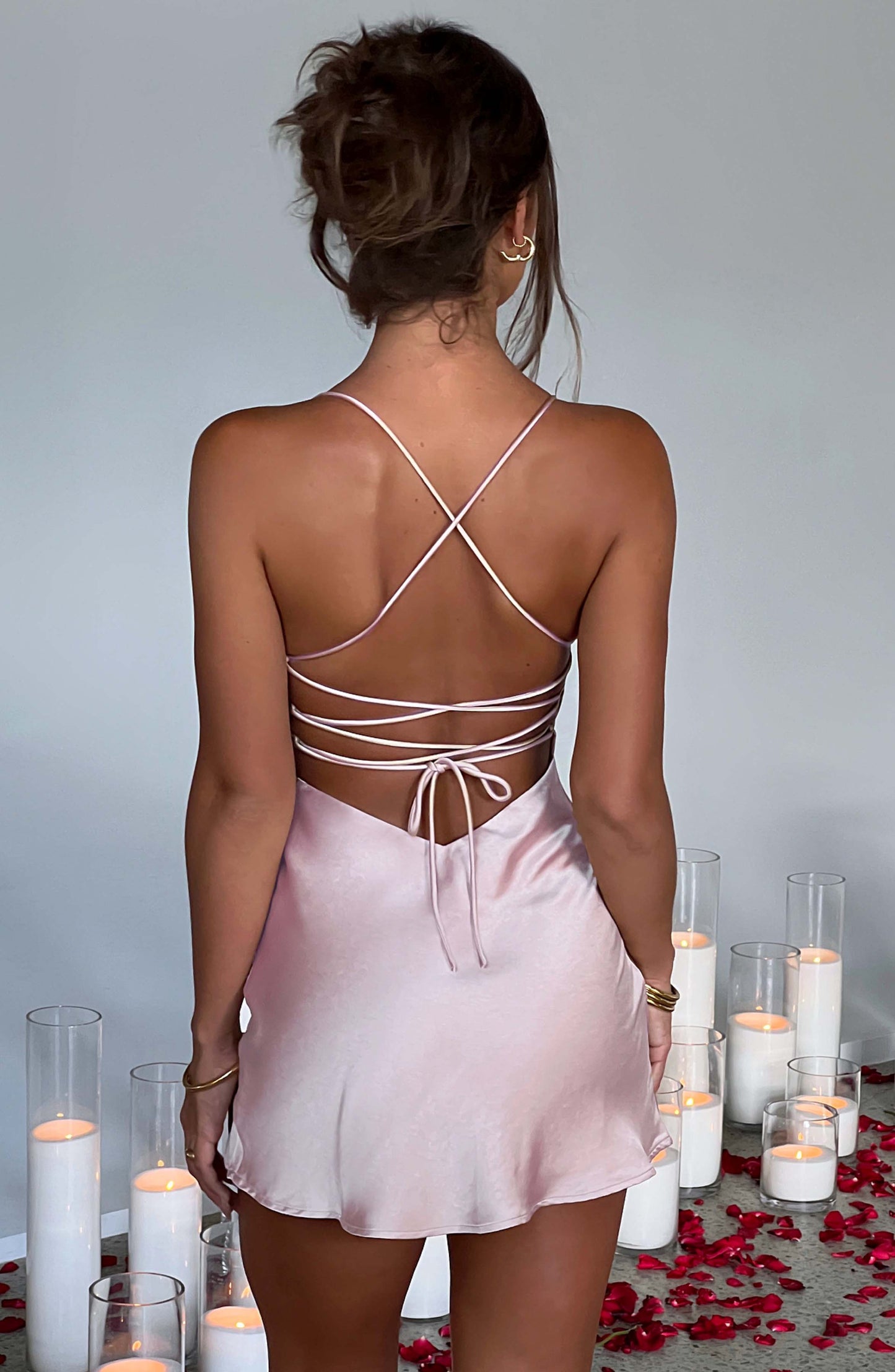 Vestido Mini Avril - Rosado